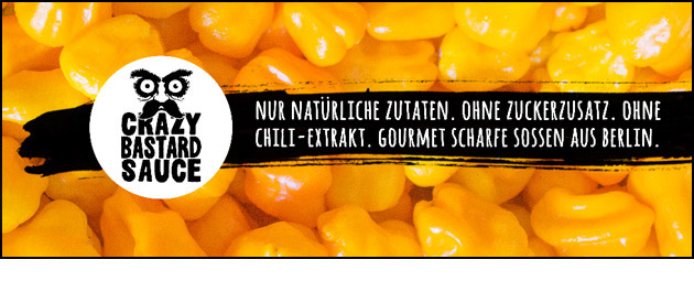 Crazy Bastard Saucen bei EAT BERLIN