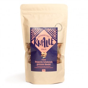 Knalle Popcorn - Belgische Schokolade geröstete Mandel