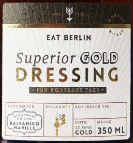 Superior Gold Dressing - Label