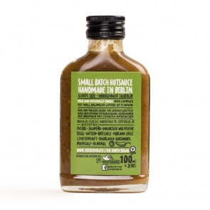 Crazy Bastard Sauce - Jalapeño & Date - Rückseite